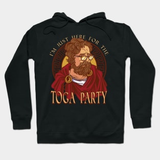 Funny Toga Party Roman Empire Lover Hoodie